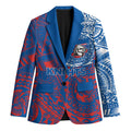 Personalized Newcastle Knights Blazer Polynesian Tribal Chest and Sleeve Tattoo
