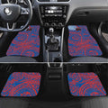 Personalized Newcastle Knights Car Mats Polynesian Tribal Chest and Sleeve Tattoo