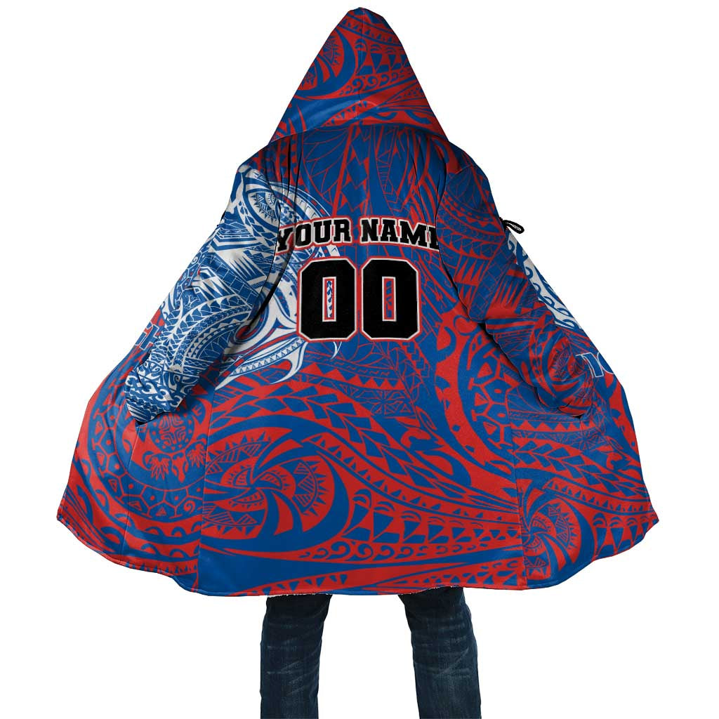 Personalized Newcastle Knights Cloak Polynesian Tribal Chest and Sleeve Tattoo