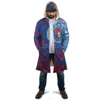 Personalized Newcastle Knights Cloak Polynesian Tribal Chest and Sleeve Tattoo