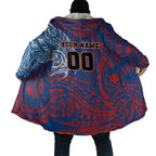 Personalized Newcastle Knights Cloak Polynesian Tribal Chest and Sleeve Tattoo