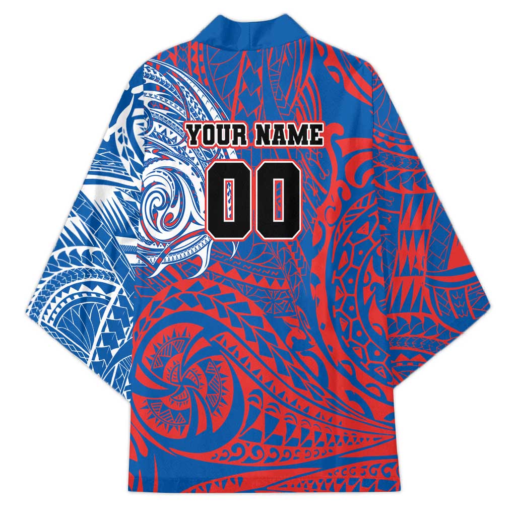 Personalized Newcastle Knights Kimono Polynesian Tribal Chest and Sleeve Tattoo
