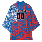 Personalized Newcastle Knights Kimono Polynesian Tribal Chest and Sleeve Tattoo