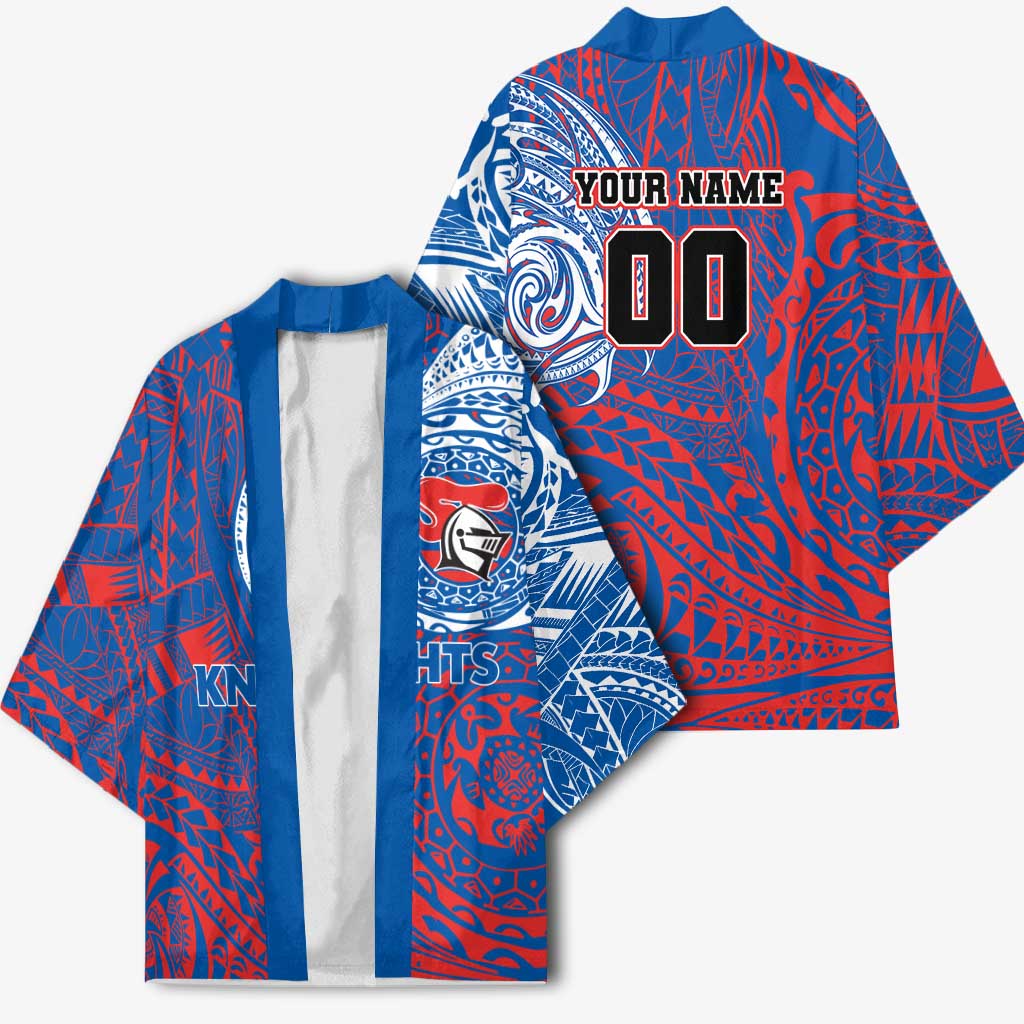 Personalized Newcastle Knights Kimono Polynesian Tribal Chest and Sleeve Tattoo
