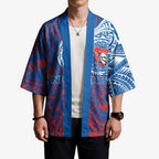 Personalized Newcastle Knights Kimono Polynesian Tribal Chest and Sleeve Tattoo