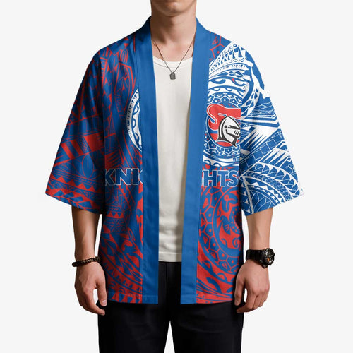 Personalized Newcastle Knights Kimono Polynesian Tribal Chest and Sleeve Tattoo