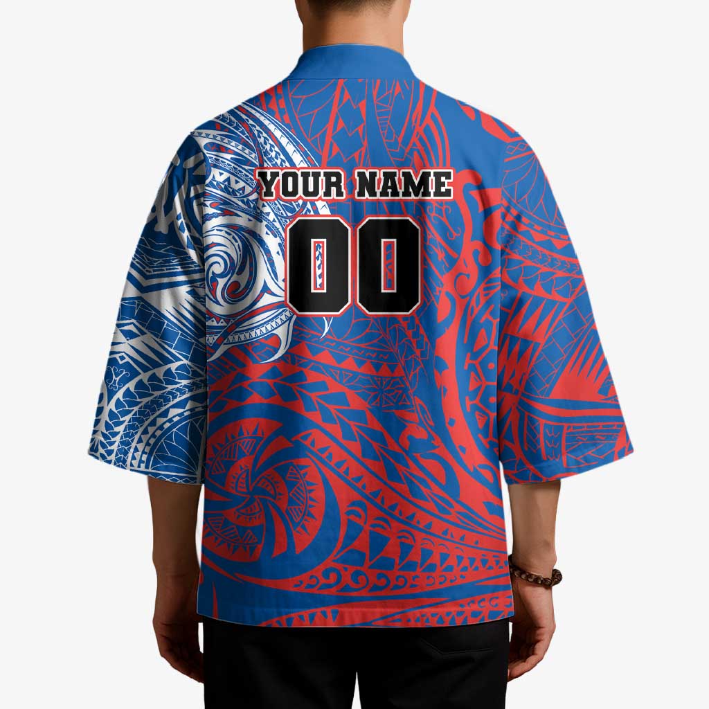Personalized Newcastle Knights Kimono Polynesian Tribal Chest and Sleeve Tattoo