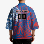 Personalized Newcastle Knights Kimono Polynesian Tribal Chest and Sleeve Tattoo