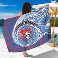 Personalized Newcastle Knights Sarong Polynesian Tribal Chest and Sleeve Tattoo