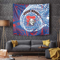 Personalized Newcastle Knights Tapestry Polynesian Tribal Chest and Sleeve Tattoo