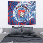 Personalized Newcastle Knights Tapestry Polynesian Tribal Chest and Sleeve Tattoo