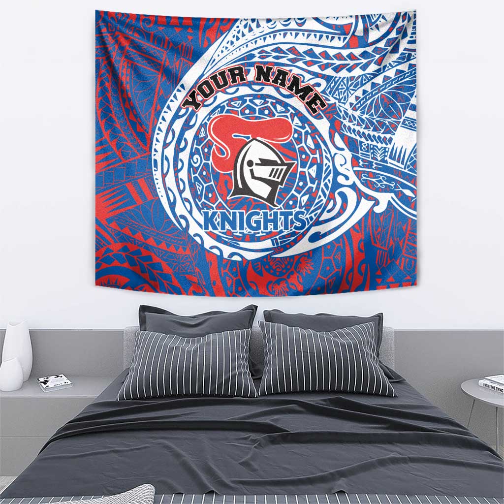 Personalized Newcastle Knights Tapestry Polynesian Tribal Chest and Sleeve Tattoo