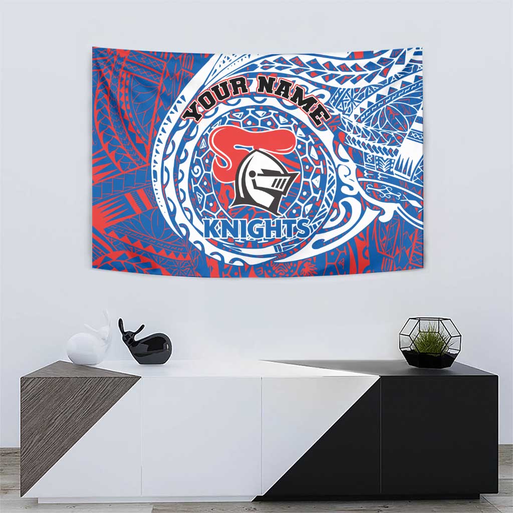 Personalized Newcastle Knights Tapestry Polynesian Tribal Chest and Sleeve Tattoo