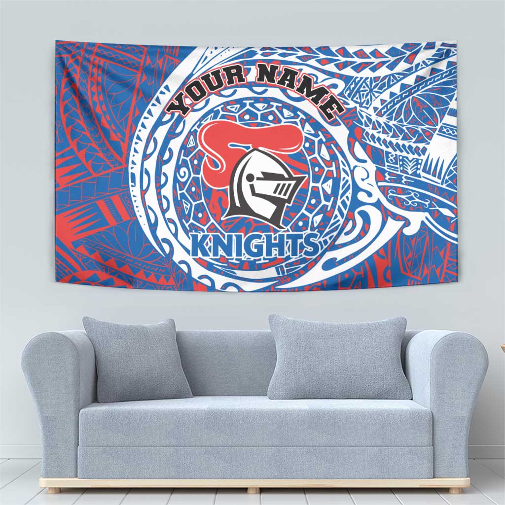 Personalized Newcastle Knights Tapestry Polynesian Tribal Chest and Sleeve Tattoo