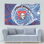 Personalized Newcastle Knights Tapestry Polynesian Tribal Chest and Sleeve Tattoo