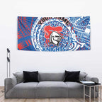 Personalized Newcastle Knights Tapestry Polynesian Tribal Chest and Sleeve Tattoo
