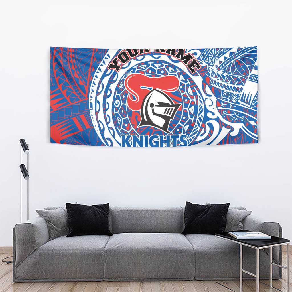 Personalized Newcastle Knights Tapestry Polynesian Tribal Chest and Sleeve Tattoo
