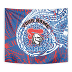 Personalized Newcastle Knights Tapestry Polynesian Tribal Chest and Sleeve Tattoo