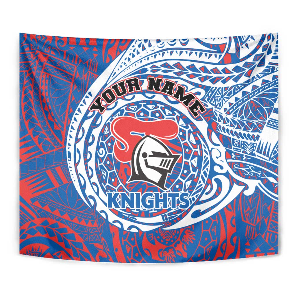 Personalized Newcastle Knights Tapestry Polynesian Tribal Chest and Sleeve Tattoo