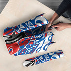 Personalized Newcastle Knights Umbrella Polynesian Tribal Chest and Sleeve Tattoo