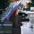 Personalized Newcastle Knights Umbrella Polynesian Tribal Chest and Sleeve Tattoo