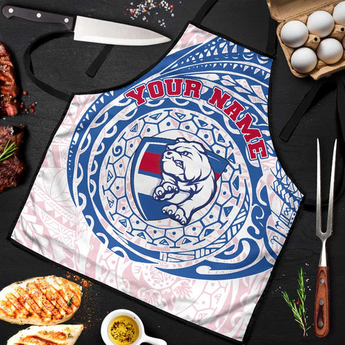 Personalized Western Bulldogs Polynesian Apron Tribal Chest and Sleeve Tattoo Heritage Warrior
