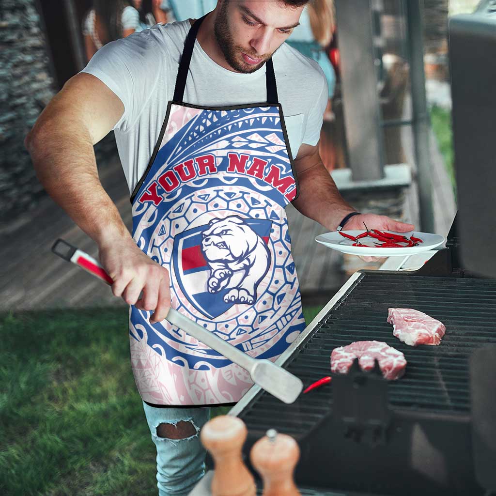 Personalized Western Bulldogs Polynesian Apron Tribal Chest and Sleeve Tattoo Heritage Warrior