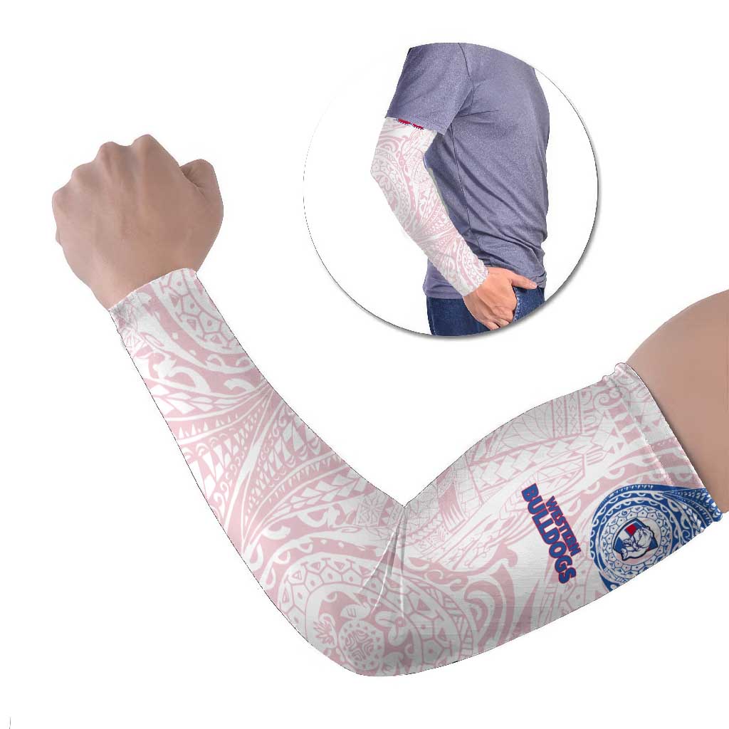 Personalized Western Bulldogs Polynesian Arm Sleeves Tribal Chest and Sleeve Tattoo Heritage Warrior