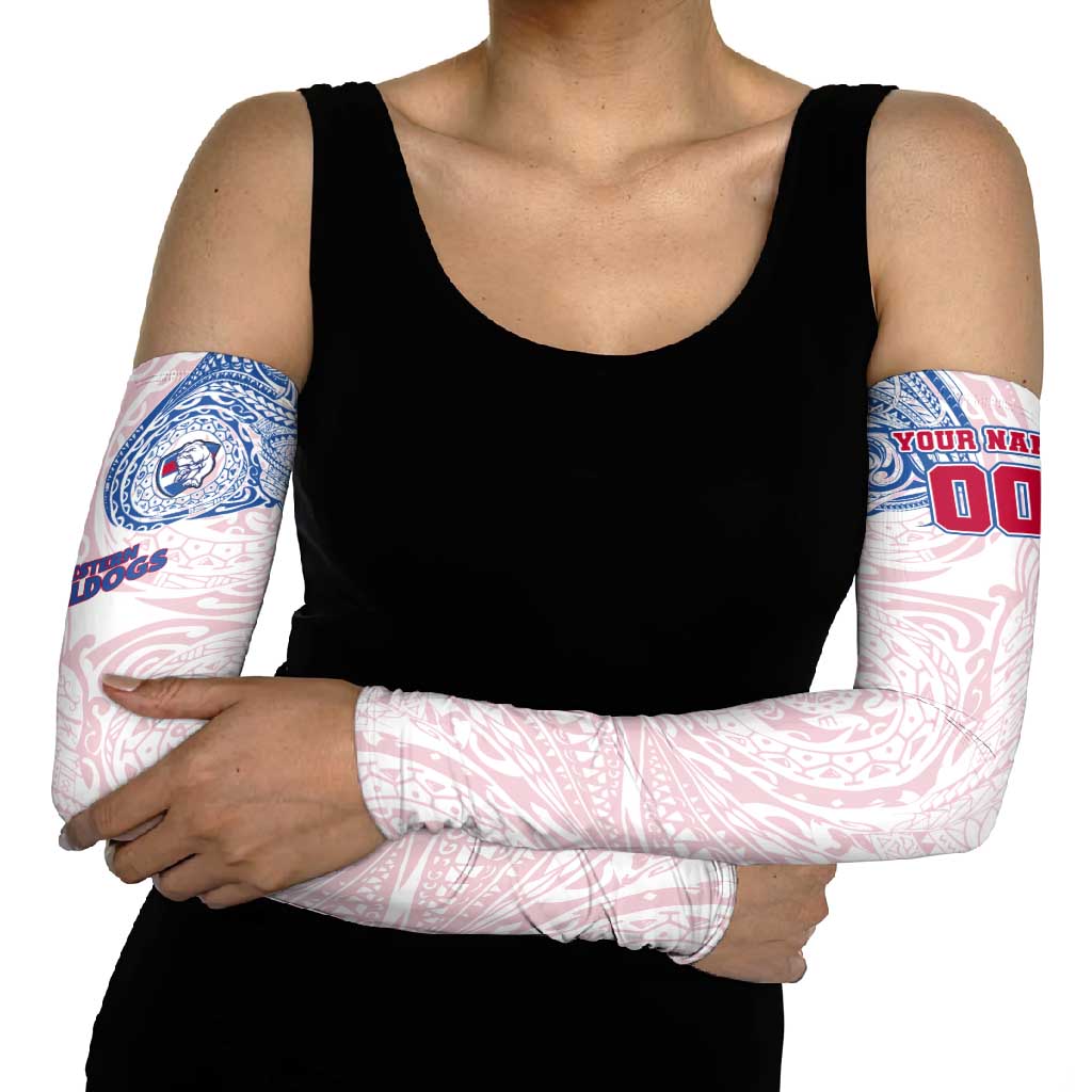 Personalized Western Bulldogs Polynesian Arm Sleeves Tribal Chest and Sleeve Tattoo Heritage Warrior