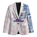 Personalized Western Bulldogs Polynesian Blazer Tribal Chest and Sleeve Tattoo Heritage Warrior