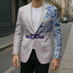 Personalized Western Bulldogs Polynesian Blazer Tribal Chest and Sleeve Tattoo Heritage Warrior