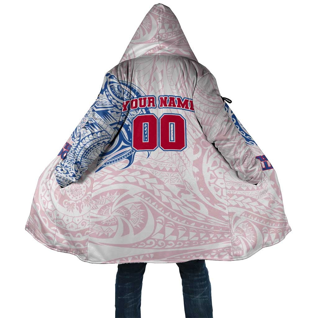 Personalized Western Bulldogs Polynesian Cloak Tribal Chest and Sleeve Tattoo Heritage Warrior