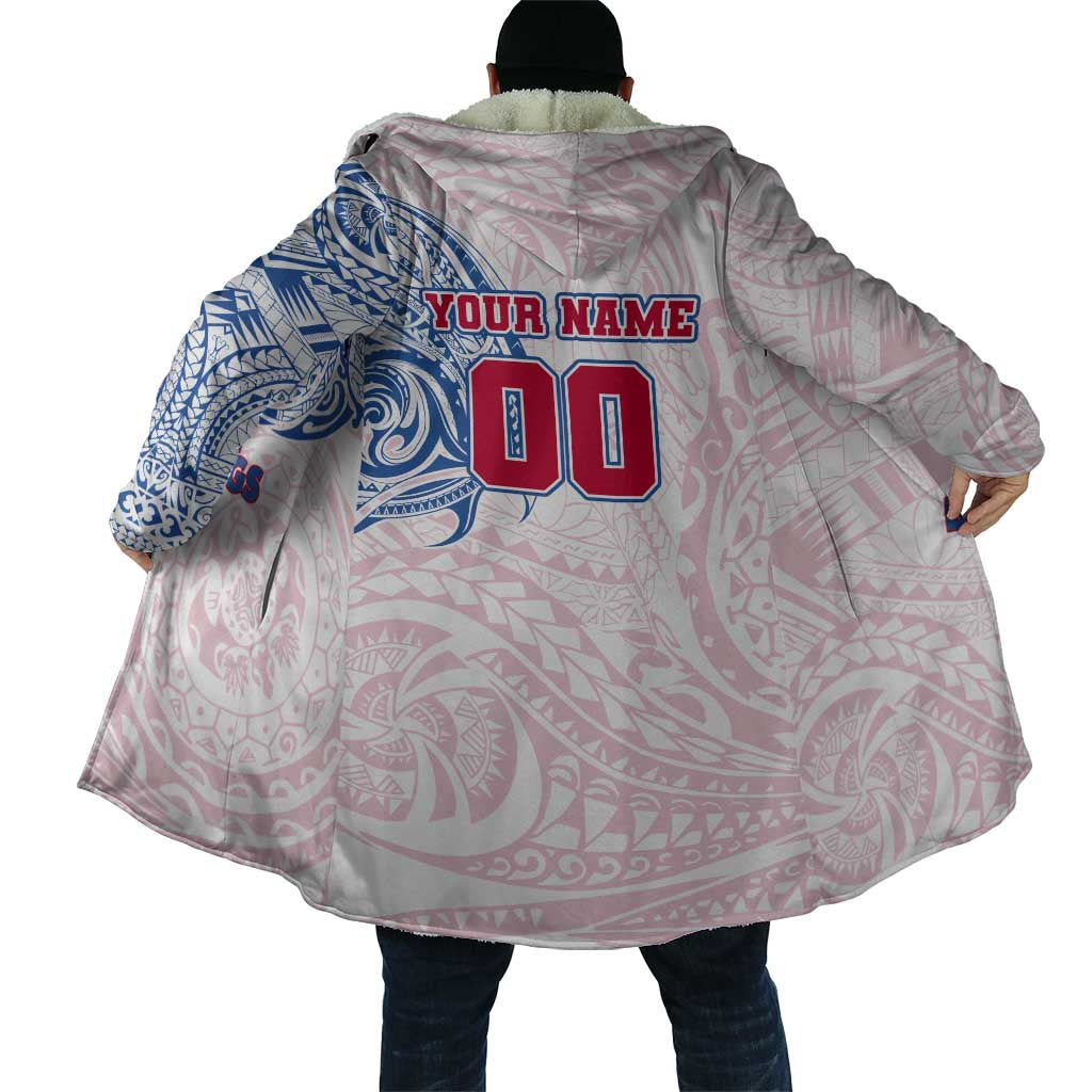 Personalized Western Bulldogs Polynesian Cloak Tribal Chest and Sleeve Tattoo Heritage Warrior