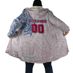 Personalized Western Bulldogs Polynesian Cloak Tribal Chest and Sleeve Tattoo Heritage Warrior