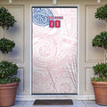 Personalized Western Bulldogs Polynesian Door Cover Tribal Chest and Sleeve Tattoo Heritage Warrior