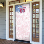 Personalized Western Bulldogs Polynesian Door Cover Tribal Chest and Sleeve Tattoo Heritage Warrior