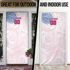 Personalized Western Bulldogs Polynesian Door Cover Tribal Chest and Sleeve Tattoo Heritage Warrior