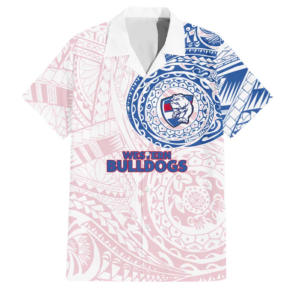 Personalized Western Bulldogs Polynesian Family Matching Mermaid Dress and Hawaiian Shirt Tribal Chest and Sleeve Tattoo Heritage Warrior