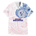 Personalized Western Bulldogs Polynesian Family Matching Summer Maxi Dress and Hawaiian Shirt Tribal Chest and Sleeve Tattoo Heritage Warrior