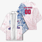 Personalized Western Bulldogs Polynesian Kimono Tribal Chest and Sleeve Tattoo Heritage Warrior