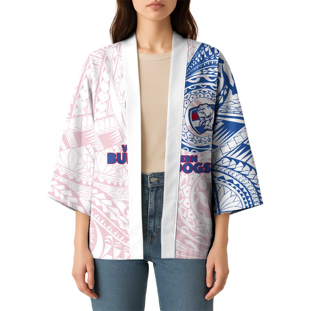 Personalized Western Bulldogs Polynesian Kimono Tribal Chest and Sleeve Tattoo Heritage Warrior