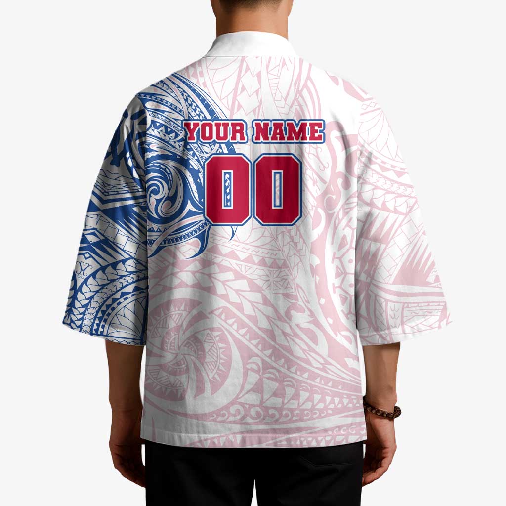 Personalized Western Bulldogs Polynesian Kimono Tribal Chest and Sleeve Tattoo Heritage Warrior