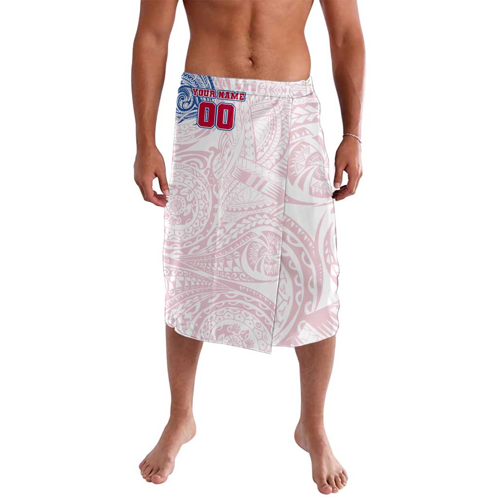 Personalized Western Bulldogs Polynesian Lavalava Tribal Chest and Sleeve Tattoo Heritage Warrior