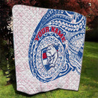 Personalized Western Bulldogs Polynesian Quilt Tribal Chest and Sleeve Tattoo Heritage Warrior