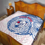 Personalized Western Bulldogs Polynesian Quilt Tribal Chest and Sleeve Tattoo Heritage Warrior