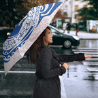 Personalized Western Bulldogs Polynesian Umbrella Tribal Chest and Sleeve Tattoo Heritage Warrior