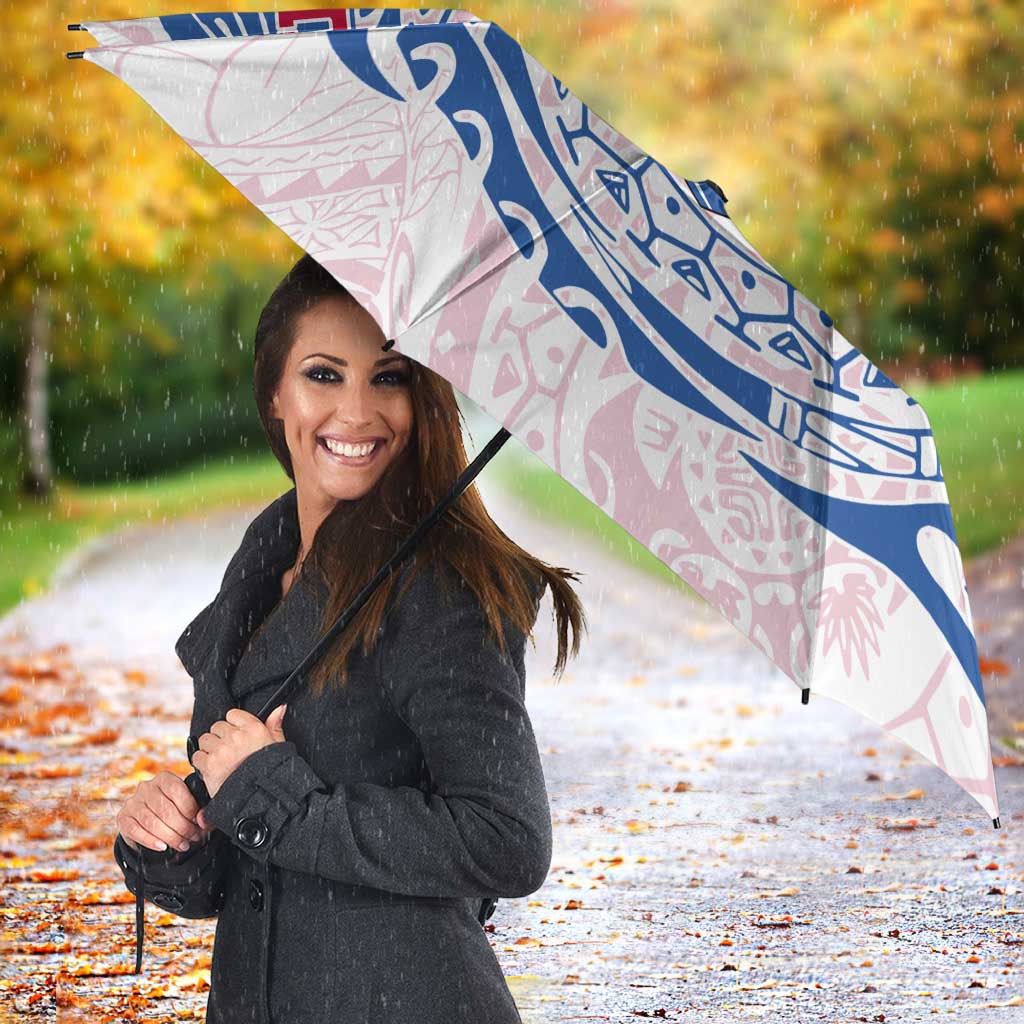 Personalized Western Bulldogs Polynesian Umbrella Tribal Chest and Sleeve Tattoo Heritage Warrior