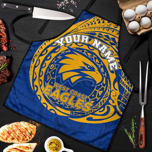 Personalized West Coast Eagles Polynesian Apron Tribal Chest and Sleeve Tattoo Heritage Warrior