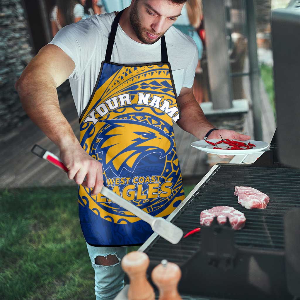 Personalized West Coast Eagles Polynesian Apron Tribal Chest and Sleeve Tattoo Heritage Warrior