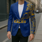 Personalized West Coast Eagles Polynesian Blazer Tribal Chest and Sleeve Tattoo Heritage Warrior